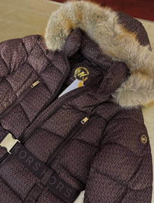 MK Pufferjacke mit Gürtel