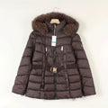 MK Jaqueta Puffer com Cinto