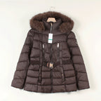 MK Jaqueta Puffer com Cinto