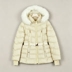 MK Jaqueta Puffer com Cinto