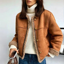 Carla| WARME UND RAFFINIERTE LEDERJACKE